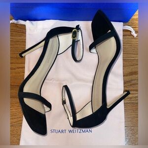 NEW Stuart Weitzman Heels Color Black Size 8